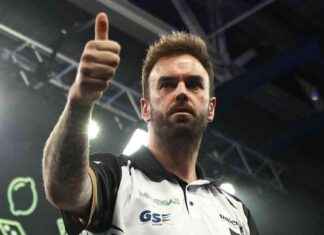 Smith gewinnt Shootout gegen Scutt: Achtelfinale Grand Slam of Darts 2024 news-12112024-030000