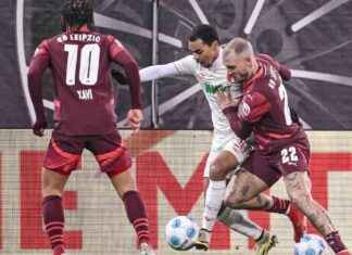 Fußball-Schlagabtausch in Augsburg: Leipzig verpasst Führungschance fuball-schlagabtausch-in-augsburg-leipzig-verpasst-fhrungschance