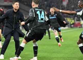 Bayer Leverkusen siegt gegen VfB Stuttgart mit 4:3 in der Fußball-Bundesliga bayer-leverkusen-siegt-gegen-vfb-stuttgart-mit-43-in-der-fuball-bundesliga