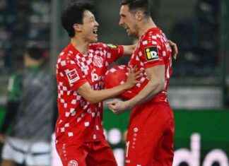 Mainz 05 feiert Sieg gegen Borussia Mönchengladbach in der Bundesliga mainz-05-feiert-sieg-gegen-borussia-mnchengladbach-in-der-bundesliga