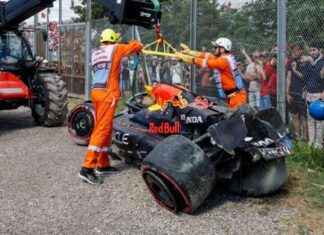 Formel-1-Qualifying: Auto überschlägt sich in heftigem Unfall formel-1-qualifying-auto-berschlgt-sich-in-heftigem-unfall