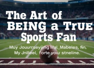 Die Kunst, ein echter Sportfan zu sein: Meine Reise, meine Fehler, meine Leidenschaft The Art of Being a True Sports Fan: My Journey, My Mistakes, My Passion