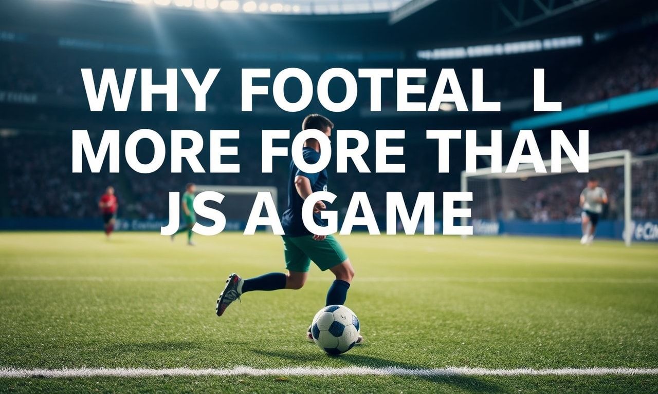 Warum Fußball mehr als nur ein Spiel ist