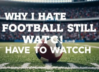 Warum ich Fußball hasse und trotzdem zuschauen muss Why I Hate Football but Still Have to Watch